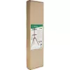 InLine woodstand TV Floor Stand Tripod for 45-65 inch Displays, Walnut, Max 40 kg, VESA 200x200 to 600x400, Height Adjustable, Cable Management
