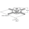 InLine Wall Mount Projector / Beamer Bracket max. 20kg