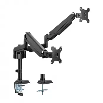 InLine table mount with lift, for two monitors up to 82cm (32 inch), 9kg