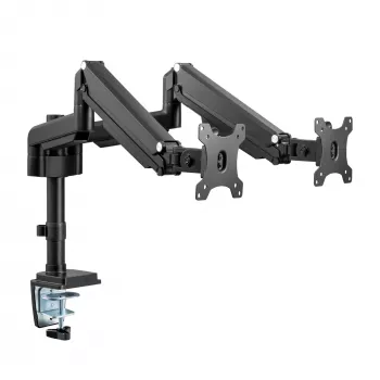 InLine table mount with lift, for two monitors up to 82cm (32 inch), 9kg