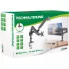 InLine table mount with lift, for two monitors up to 82cm (32 inch), 9kg
