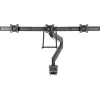 InLine Desktop mount with lifter and USB3.0, movable, for 3 displays up to 27 inch