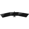 InLine Desktop mount with lifter and USB3.0, movable, for 3 displays up to 27 inch