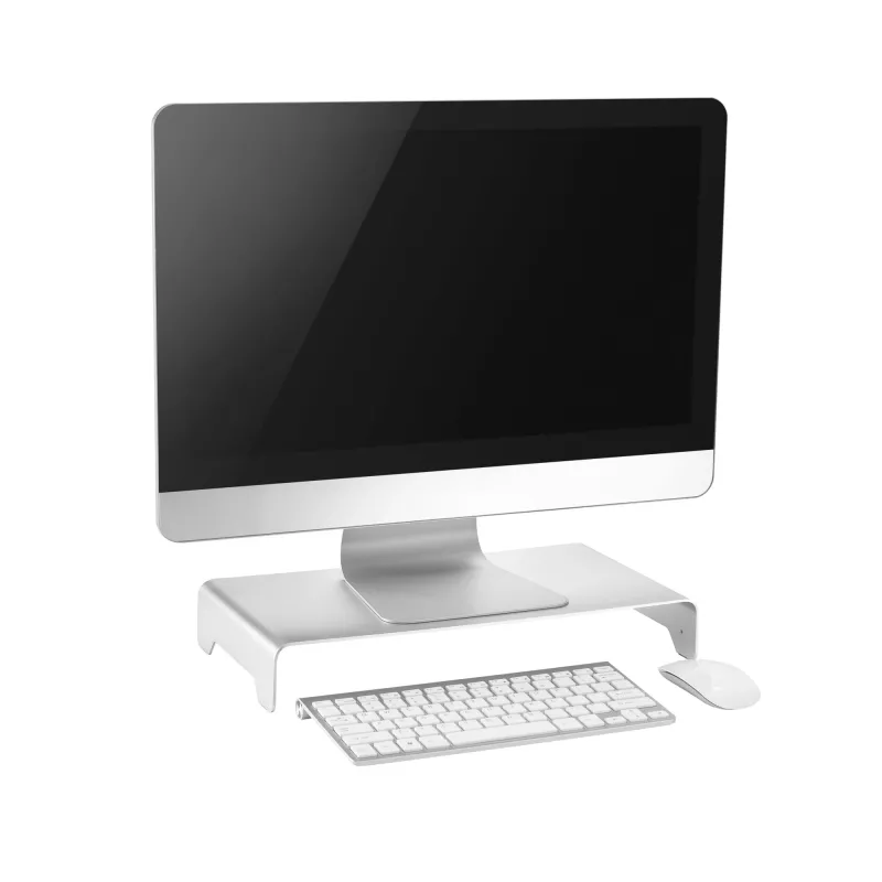 InLine Monitor Platform Aluminium 63mm max. 10kg Freestanding Silver 23175A