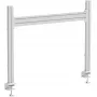 InLine 23181F Slatwall Table Mount Panel Aluminium 1 m with 2 Pillars 0.86 m