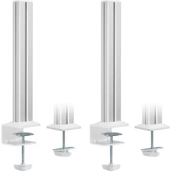 InLine 23181F Slatwall Table Mount Panel Aluminium 1 m with 2 Pillars 0.86 m