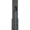 InLine TV Stand Height Adjustable for 37-70 inch LED TVs, Max 40 kg, VESA 200x200 to 600x400, Black