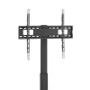 InLine TV Stand Height Adjustable for 37-70 inch LED TVs, Max 40 kg, VESA 200x200 to 600x400, Black