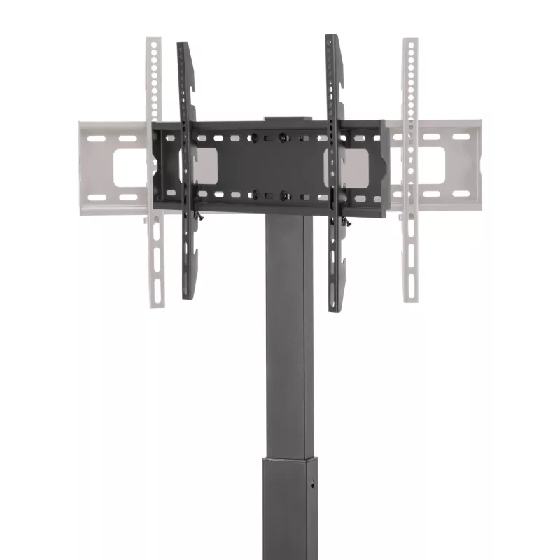 InLine TV Stand Height Adjustable for 37-70 inch LED TVs, Max 40 kg, VESA 200x200 to 600x400, Black