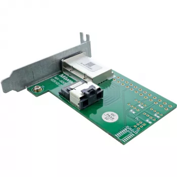 InLine SAS Low Profile Adapter Bracket external SFF-8088 / internal SFF-8087