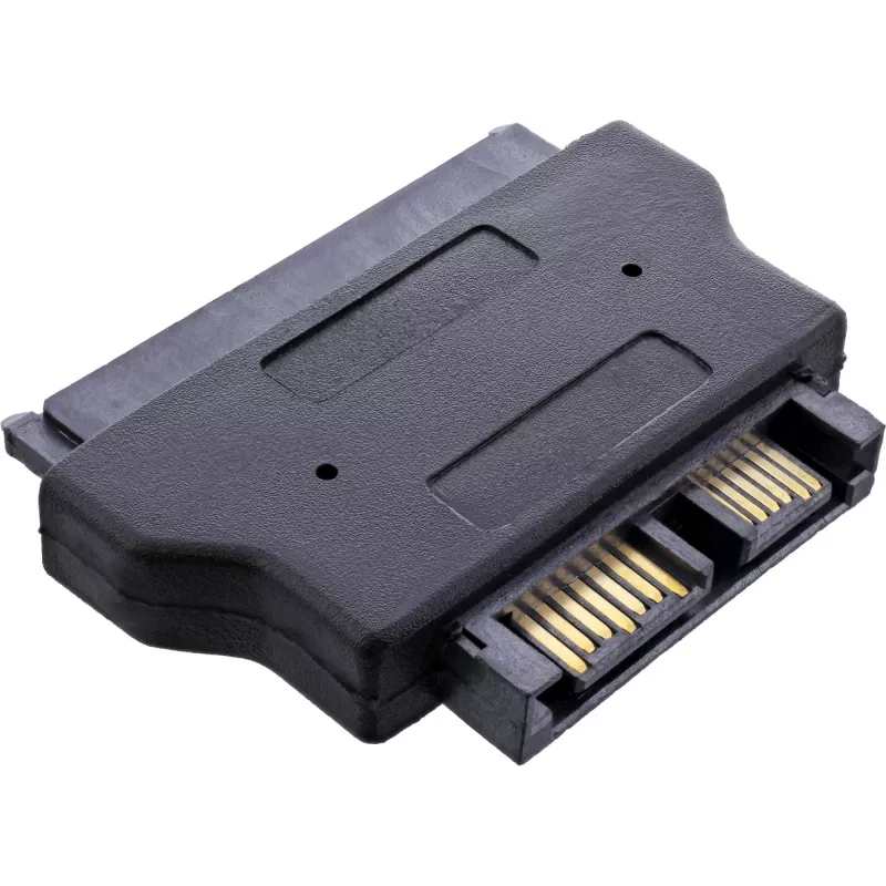 InLine SATA Adapter 22 Pin Cable side to Slimline SATA 13 Pin PCB