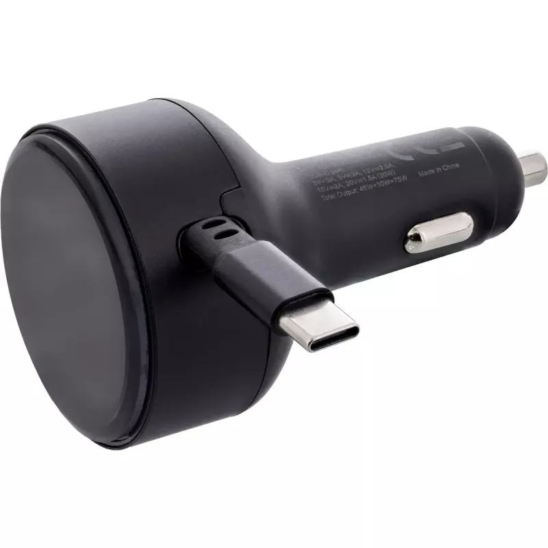 InLine 31502R mobile device charger Universal Black Cigar lighter Fast charging Auto