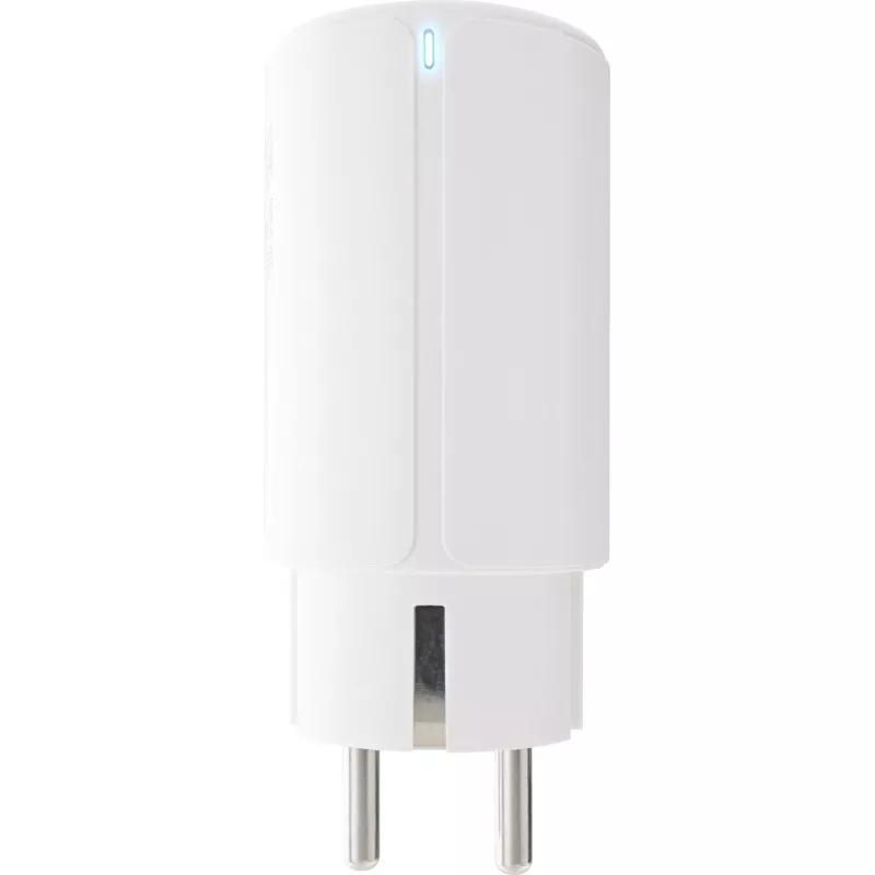 InLine USB PD power supply, GaN charger, 3-port, Dual USB-C + USB-A, 65W, white