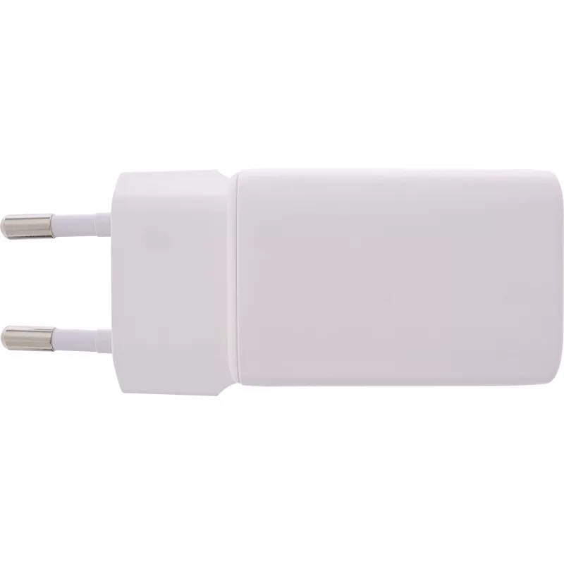 InLine USB power supply, charger USB-A + USB-C, 33W, PD + QC, white