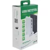 InLine USB power supply, GaN charger, 4-port, 2x USB-C + 2x USB-A, 120W, white