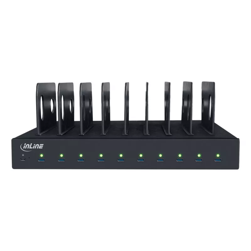 InLine 31516B mobile device charger Universal Black AC Fast charging Indoor