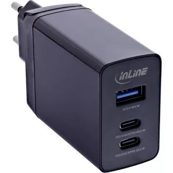 InLine 31516D mobile device charger Universal Black AC Fast charging Indoor