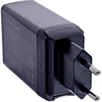 InLine 31516D mobile device charger Universal Black AC Fast charging Indoor