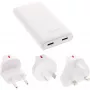 USB Power Supply Charger InLine 31519C Dual USB-C 65W - dual USB-C ports, 65 W total output