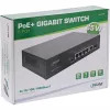 Unmanaged Switch InLine PoE+ Gigabit Network Switch 5 Port 4x PoE+ 1xSFP 1Gb/s desktop