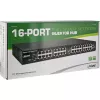 InLine PoE+ Gigabit Injector Hub 16 Port PoE+, 19 Inch1U, brackets included, 2 fans