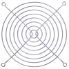 InLine Fan Guard Metal Chromium Plated, 140x140mm