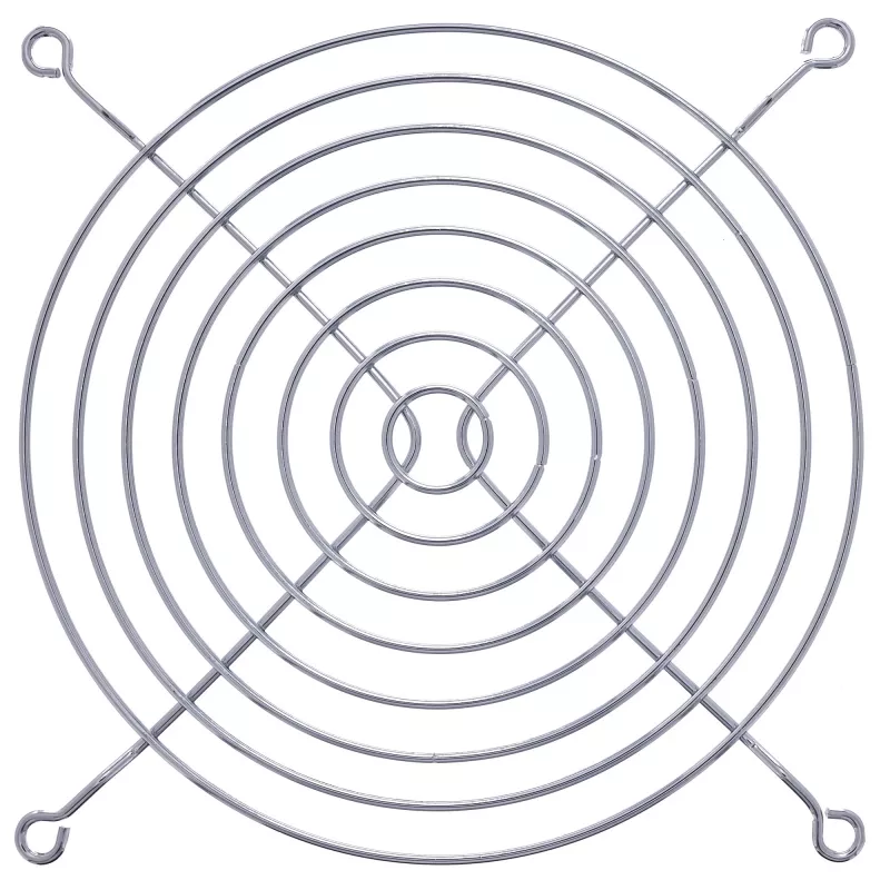 InLine Fan Guard Metal Chromium Plated, 140x140mm