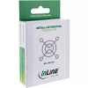 InLine Fan Guard Metal Chromium Plated, 40x40mm