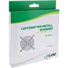 InLine Fan Grill Metal, black, 60x60mm
