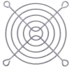 InLine Fan Guard Metal Chromium Plated, 80x80mm