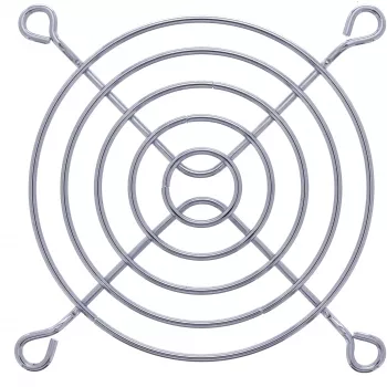 InLine Fan Guard Metal Chromium Plated, 80x80mm