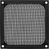 InLine Fan grid aluminum filter, black, 92x92mm