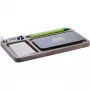 Organizer InLine WoodCharge with Qi charging surface USB power source
