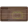 Organizer InLine WoodCharge with Qi charging surface USB power source