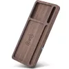Organizer InLine WoodCharge with Qi charging surface USB power source
