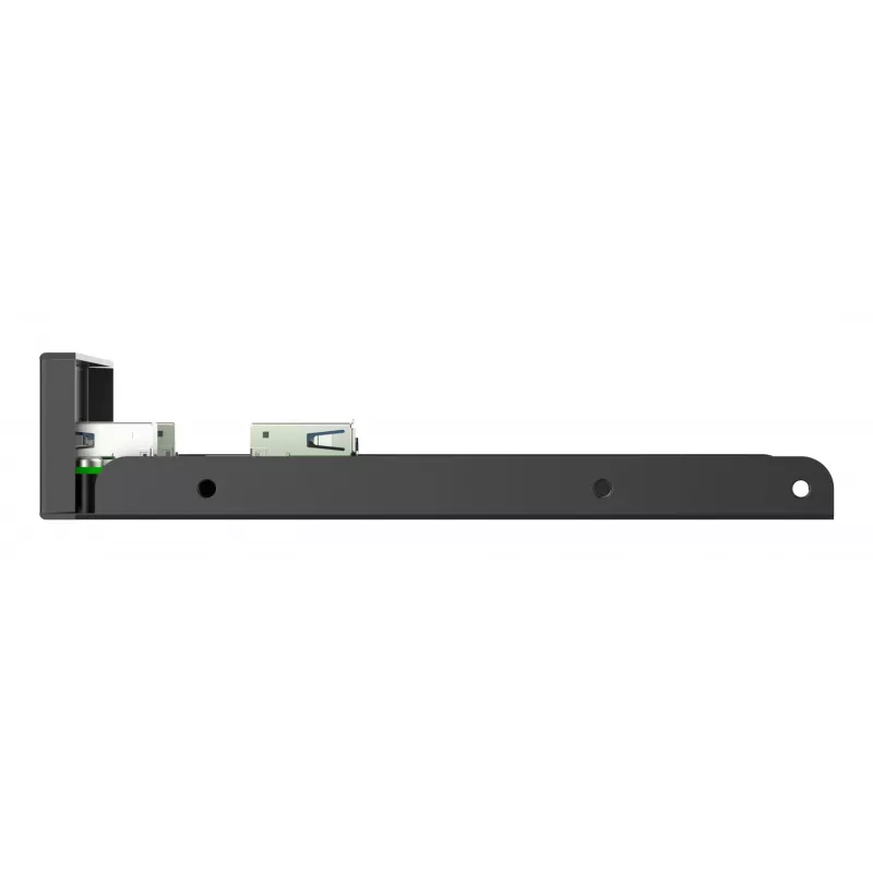 InLine 33456C drive bay panel 8.89 cm (3.5 inch) I/O ports panel Black