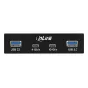 InLine 33456C drive bay panel 8.89 cm (3.5 inch) I/O ports panel Black