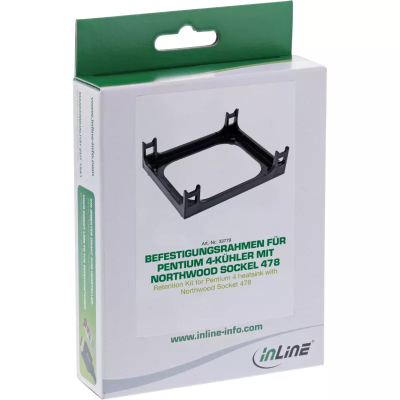 InLine Retention Kit for Pentium 4 heatsink with Northwood Socket 478