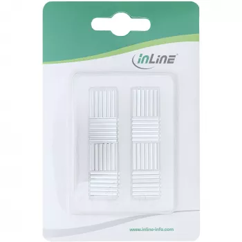 InLine IC chip Sink self adhesive cooling fins, 8 pcs.