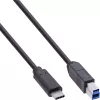 InLine USB 3.2 Gen.1 7 Port Hub Aluminium Case with 2.5A Power Supply, black