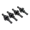 InLine fan decoupling, for fans of all sizes from 60 to 120mm, 4 pcs. Pack