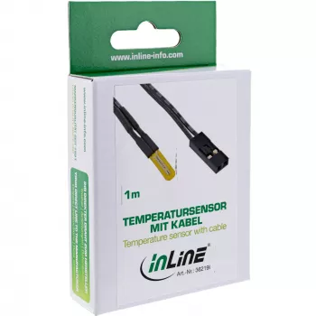InLine Temperature Sensor / Probe universal 2 Pin with Cable 1m