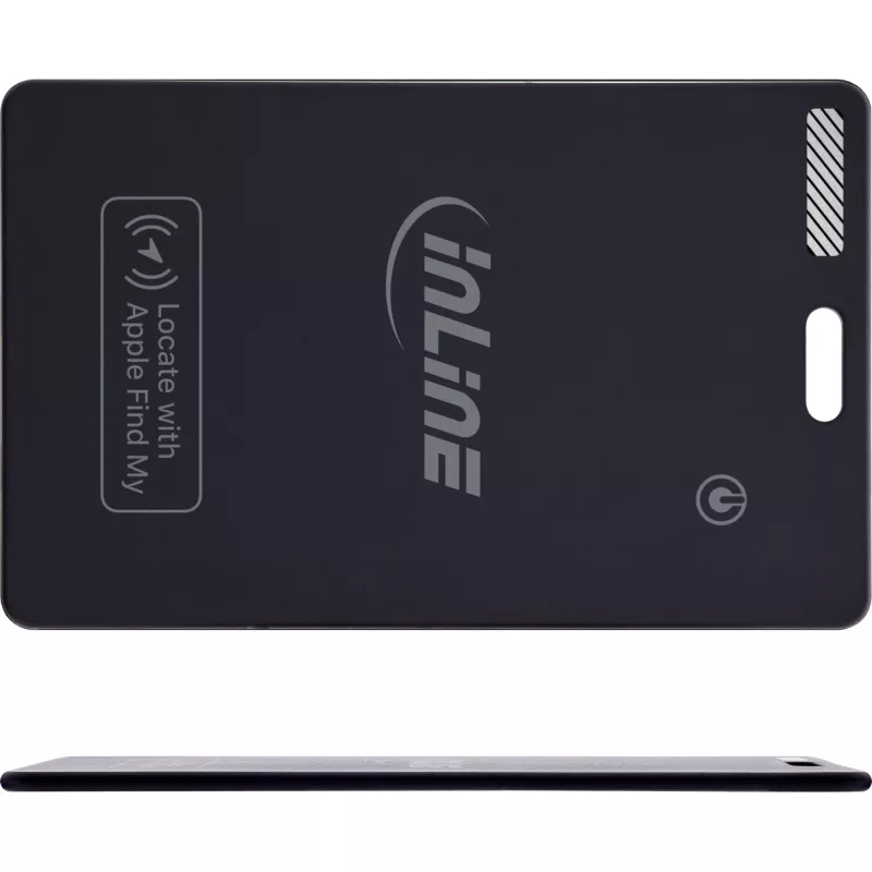 InLine 40080K GPS tracker/finder Universal Finder smart card Black
