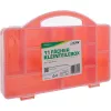 InLine Small Components Box, 11 compartments, 271x186x40mm, orange