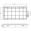 InLine Small Components Box, 18 compartments, 207x110x27mm, transparent