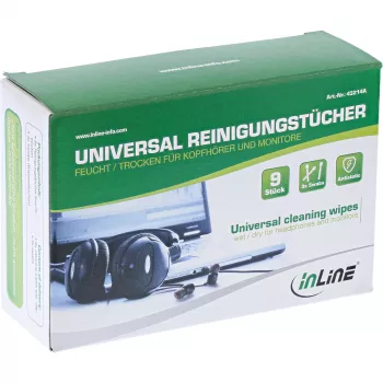 Cleaning kit InLine 43214A for headphones and monitors