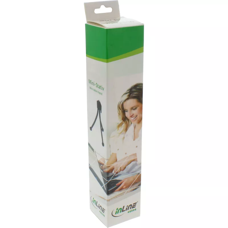 InLine Mini Tripod for digital cameras 12.5cm