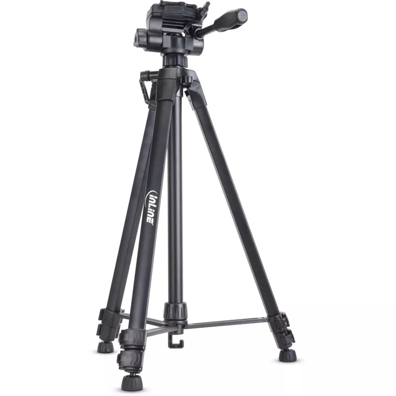 InLine Professional light weight Tripod black 5 kg capacity 173 cm height