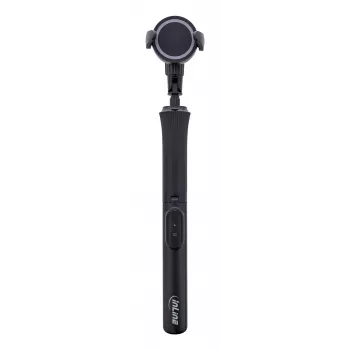 Selfie stick tripod InLine 48091 with Bluetooth remote control — extendable smartphone holder