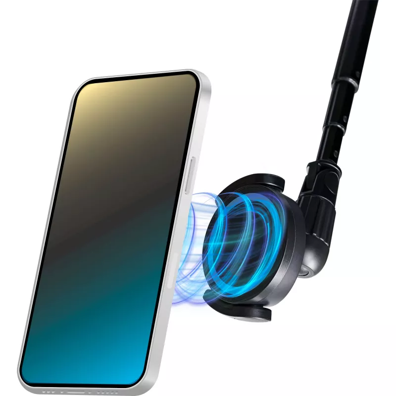 Selfie stick tripod InLine 48091 with Bluetooth remote control — extendable smartphone holder